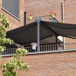 Stores double pente noir