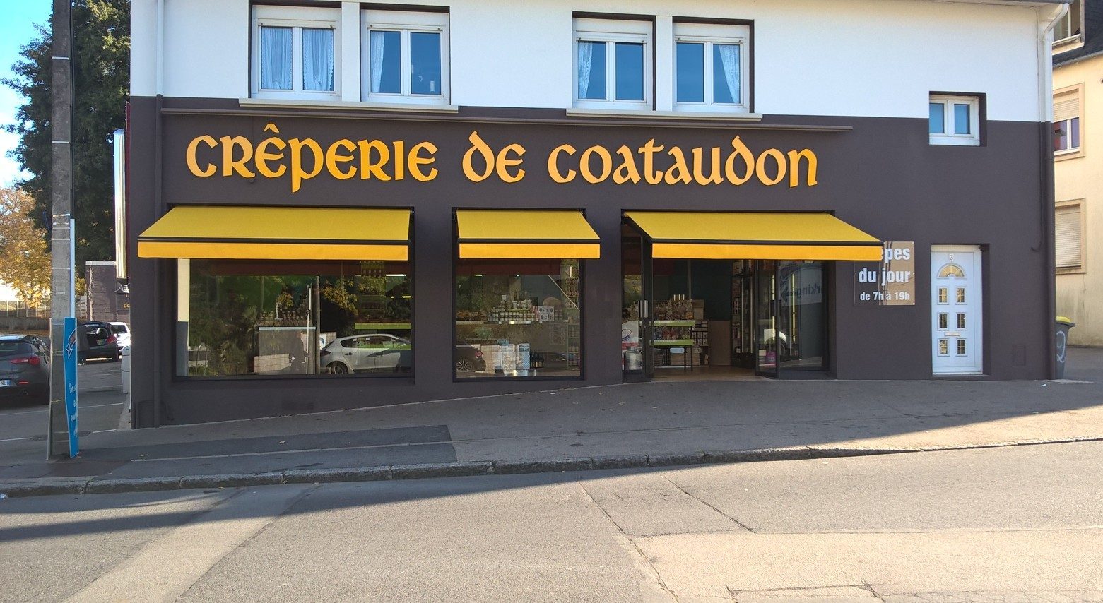 Brest – Réentoilage – Crêperie de Coataudon