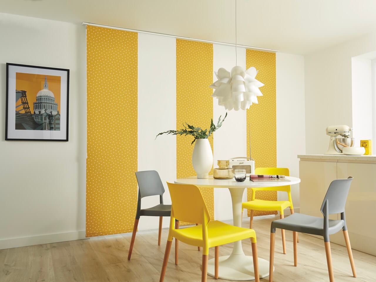 Panneaux japonais sur mesure : grandes baies et séparation déco